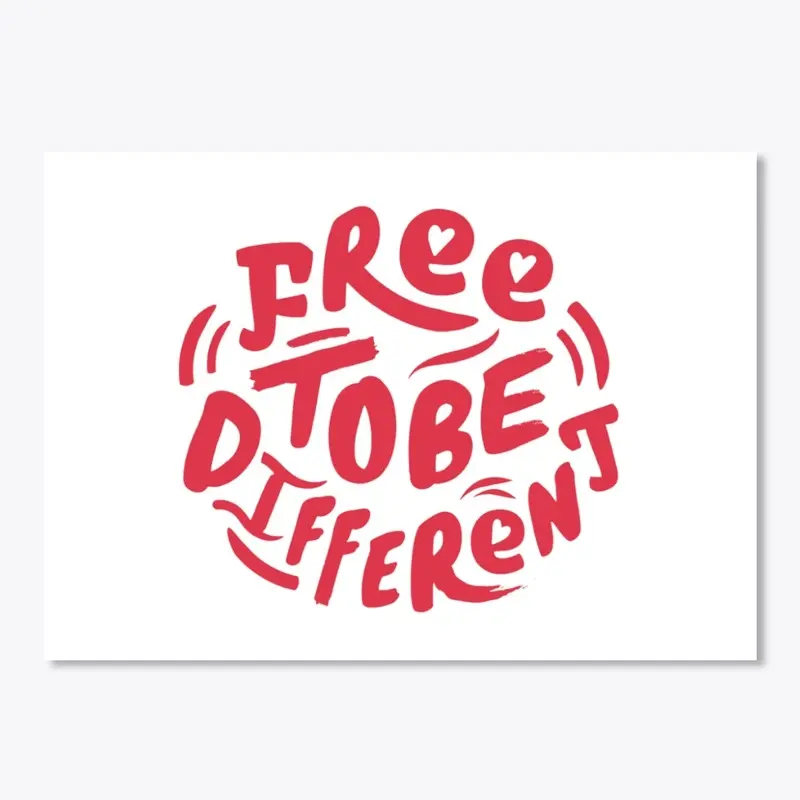 Free to be different